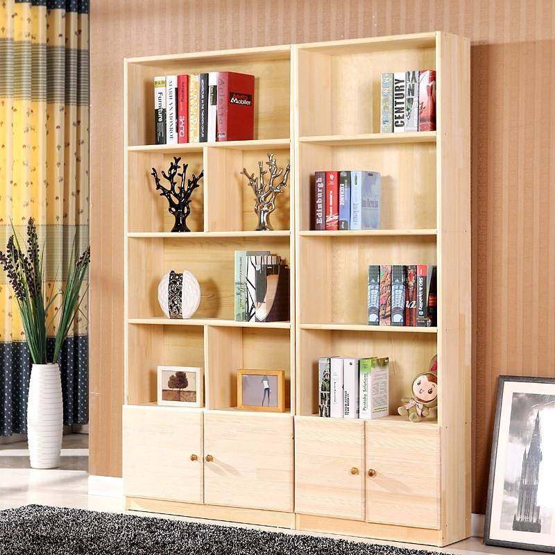 加高加文杉深收纳置物书实木架柜木松木517现代件柜单个书柜储物,淘宝优惠券,粉丝福利购,淘宝优惠卷