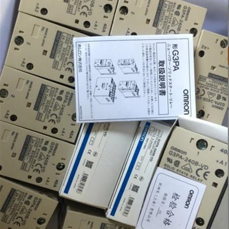 原装固态继电器G3PA-210B/220B/240B/420B/430B/260B/450B/-VD/-2 - 图0