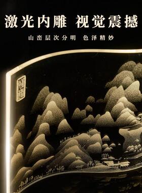 古风客厅桌面摆件玄关书房办公室乔迁新居布置氛围装饰品生日礼物