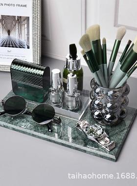 饰22.7.4梳经典法式格祖母绿全屋装饰样房衣帽间板衣柜梳妆台软装