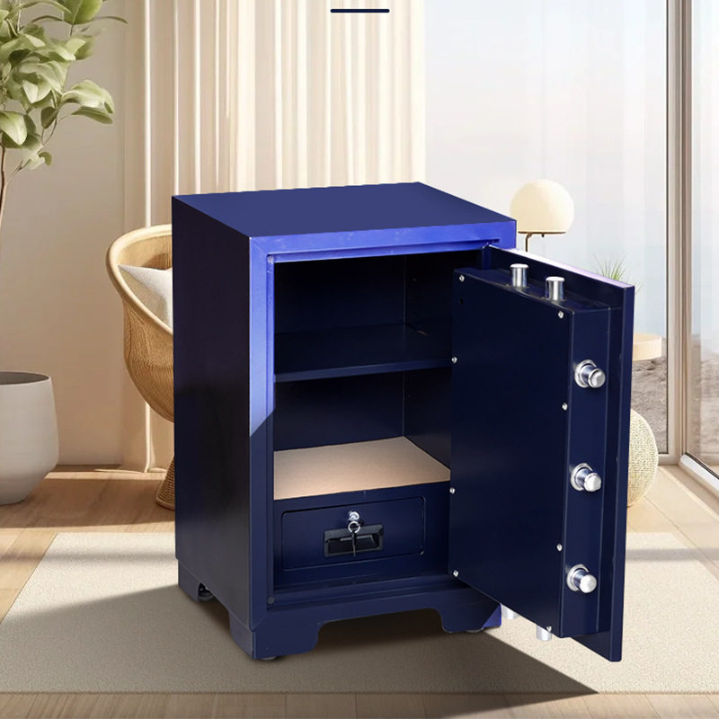 Wilson Large Export Safe Genuine Fingerprint Fireproof Anti-Theft Home Unit Heavy Duty Double Lock Safe