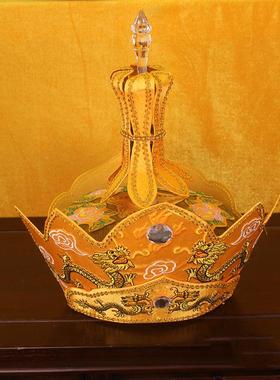 佛帽卢帽道具唐帽毗僧帽法帽五佛FOE冠僧法师五帽佛具