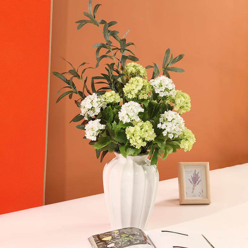 热销木绣球搭妃PDW配花瓶欧简约家居客厅插玄关陶瓷贵花瓶北花艺,淘宝优惠券,粉丝福利购,淘宝优惠卷