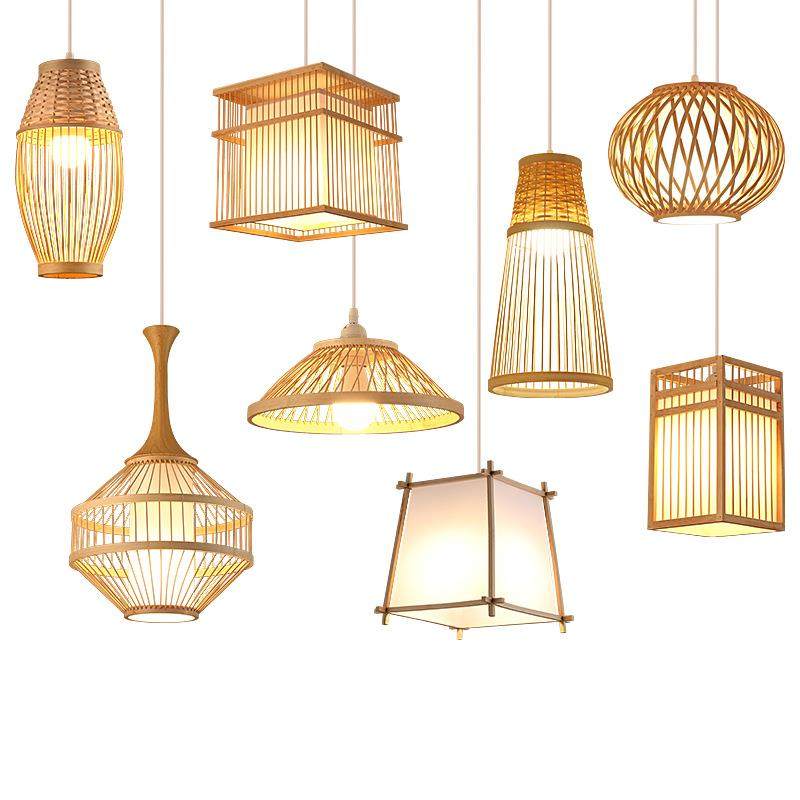 式竹编间灯笼火锅店餐饮日包面馆茶店室氛94974围吊灯,淘宝优惠券,粉丝福利购,淘宝优惠卷