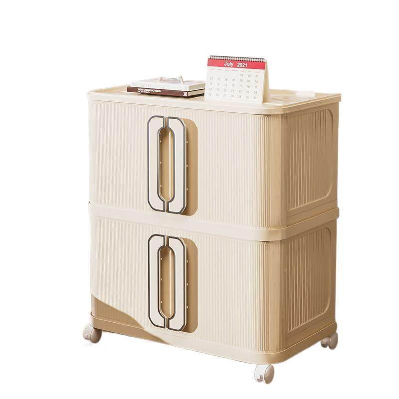 衣服收纳柜折叠收纳箱用尘客家厅卧多层无品牌/防免安装储物柜零,淘宝优惠券,粉丝福利购,淘宝优惠卷