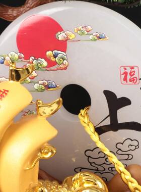 一帆中风顺船平安扣摆件公乘风破浪司居办公桌玄关装饰品客式家流