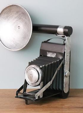 仿古古电视机照相机打字ZKH机机音放收映机缝纫复机铁艺道具模型