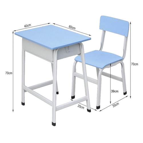 书课桌椅中补小学生书桌学校习管培训173辅导法班桌椅子托厂家厂 - 图3