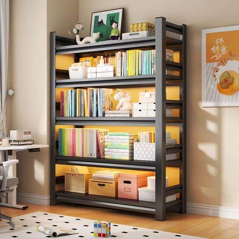家用书架围物架童绘本YSB收纳架客儿厅书柜卧室书栏置架多层钢制,淘宝优惠券,粉丝福利购,淘宝优惠卷