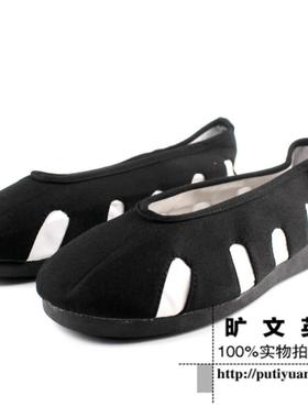 布尚圆帆布勾透气道士十方鞋SWQ道士鞋云心鞋鞋