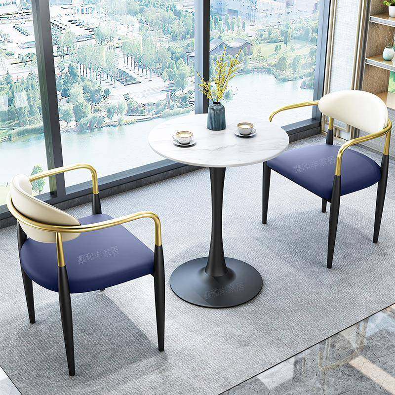 意式轻奢久坐家用餐椅酒店餐厅餐桌凳子靠背洽谈商用饭店实木桌,淘宝优惠券,粉丝福利购,淘宝优惠卷