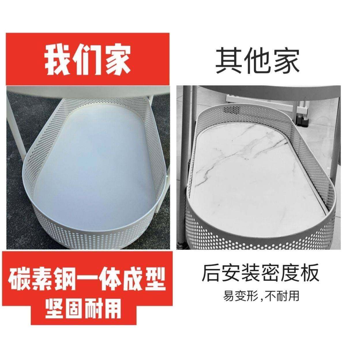 奶油风可移动茶几小户型客厅家用沙发边几桌带轮床头玻璃小推车,淘宝优惠券,粉丝福利购,淘宝优惠卷