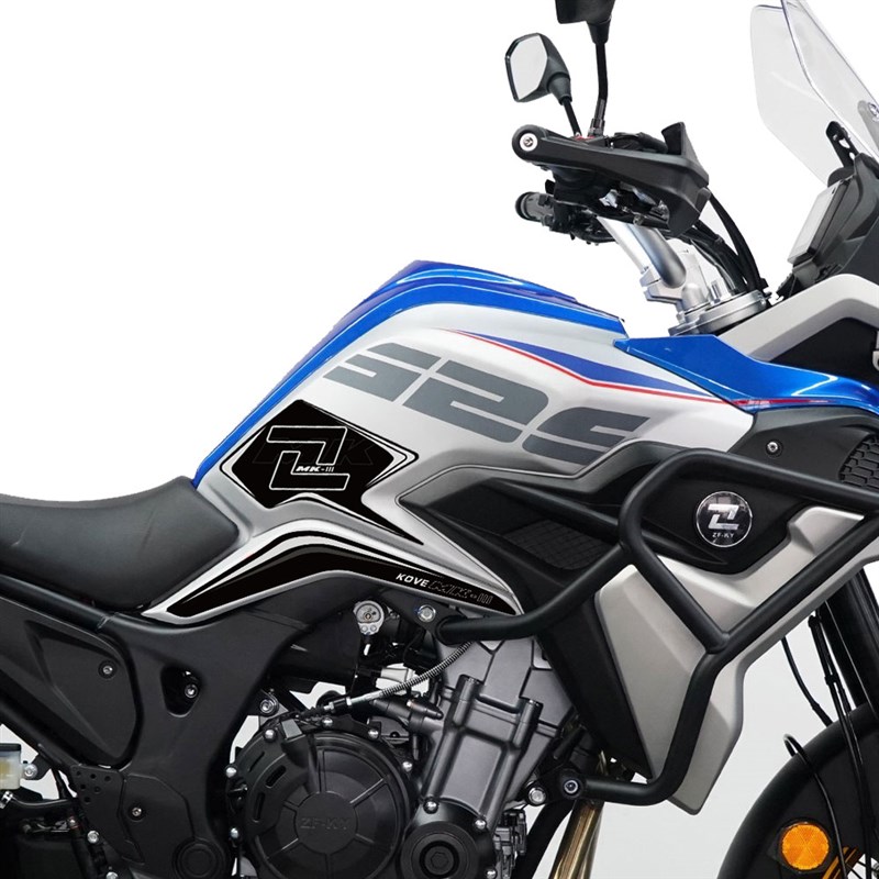 适用凯越5X 0X油箱贴磨砂贴纸鱼骨车身改装拉花版画贴花防刮 - 图1