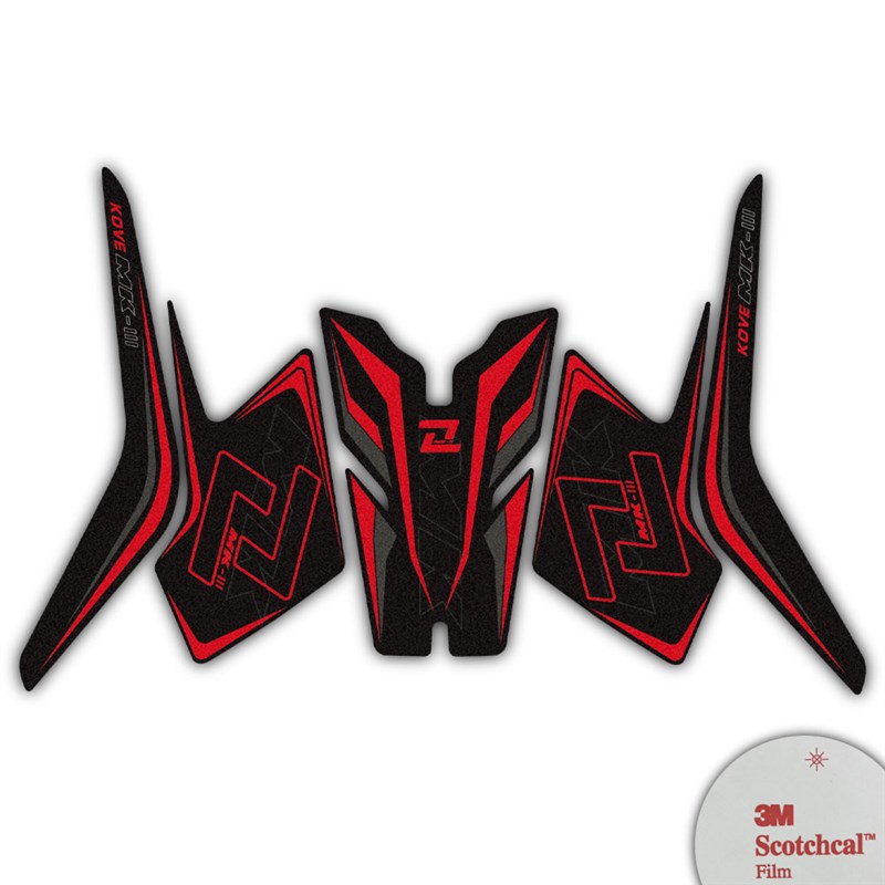 适用凯越5X 0X油箱贴磨砂贴纸鱼骨车身改装拉花版画贴花防刮 - 图3