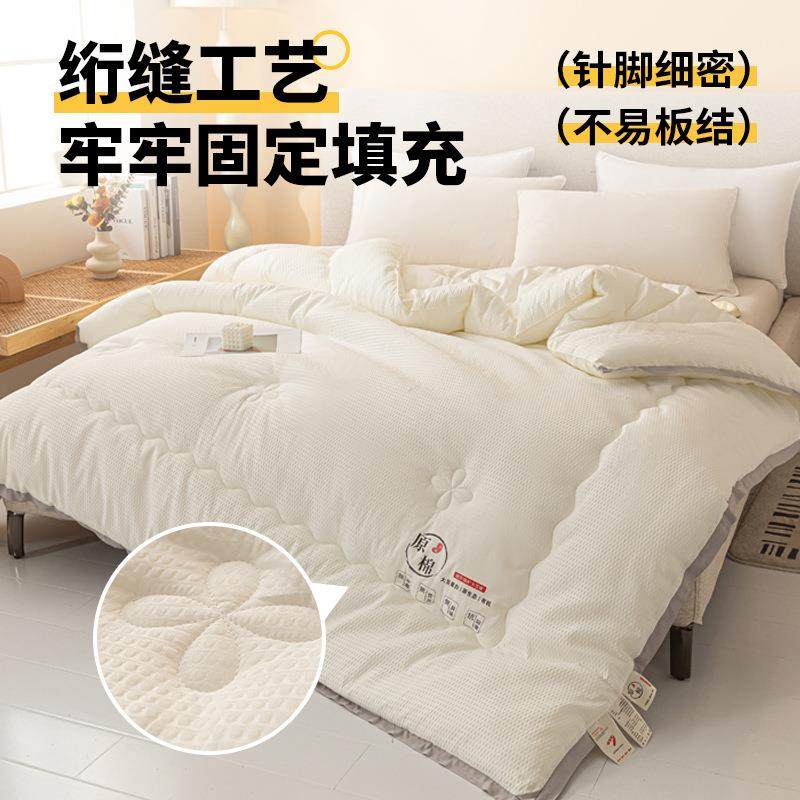 原棉大豆被加厚保暖春秋冬季被子单双人学生宿舍被褥被芯冬被,淘宝优惠券,粉丝福利购,淘宝优惠卷