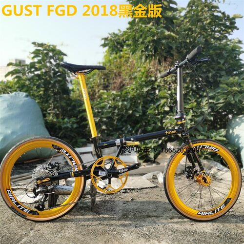 新款fnhon风行FGD2018 gust 20寸 406 451折叠车蚂蚁腿脚踏单车 - 图1