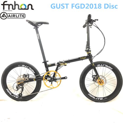 新款fnhon风行FGD2018 gust 20寸 406 451折叠车蚂蚁腿脚踏单车 - 图0