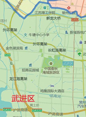 2021新款常州市地图贴图办公室挂图高清防水墙壁贴超大装饰画定制