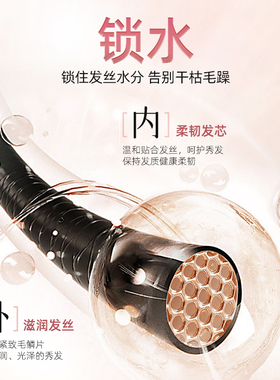 锁水护发直板夹直卷两用送礼礼物