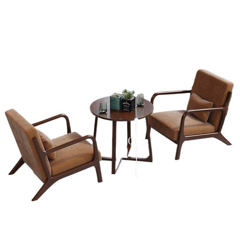 咖啡厅桌椅组合网红奶茶店洽谈卡座复古清吧简约休闲实木沙发商用,淘宝优惠券,粉丝福利购,淘宝优惠卷