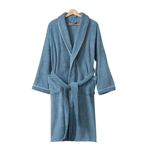 新品酒店浴袍纯棉毛料柔软透气舒冬适成人侣款KSZ巾季情全棉浴衣 - 图3