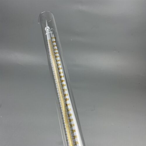 玻璃精密量筒1000ml分度1ml耐高温玻璃量筒1升量筒1000条刻度线 - 图3