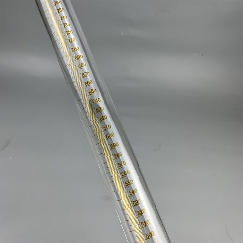 玻璃精密量筒1000ml分度1ml耐高温玻璃量筒1升量筒1000条刻度线 - 图2