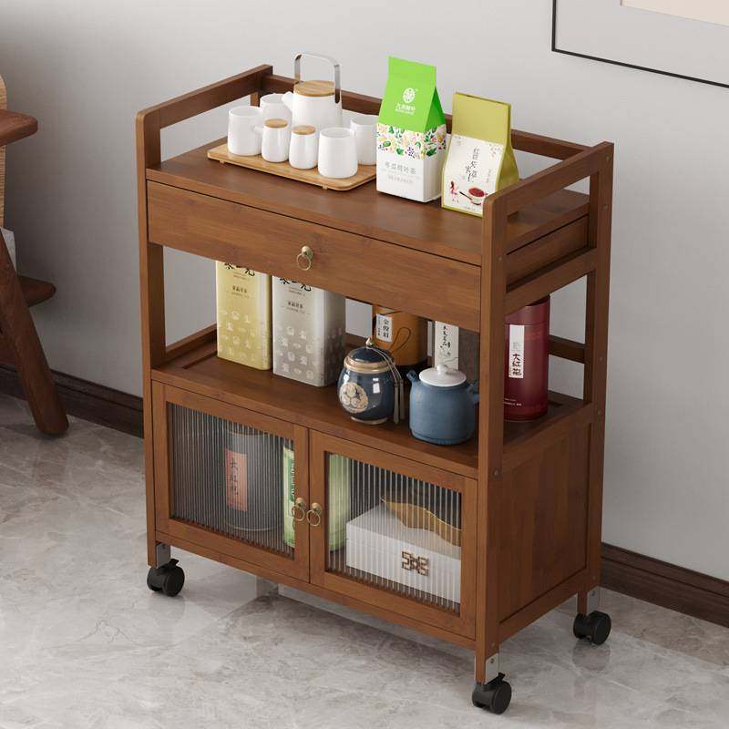 r^茶桌家用小茶台可移动小推车带轮茶几沙发边几茶水架多功能置物,淘宝优惠券,粉丝福利购,淘宝优惠卷