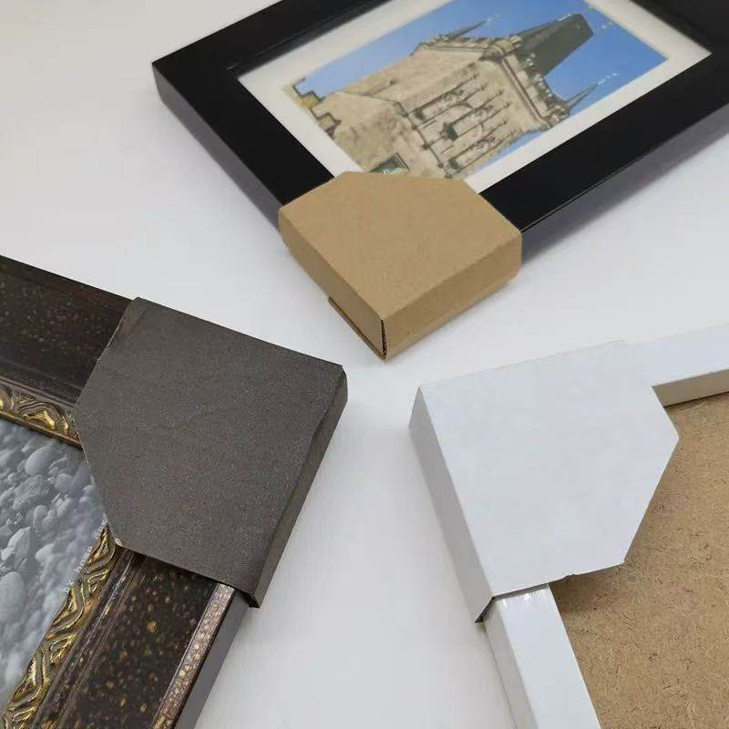 相框不打钉折叠包角纸护角纸 装饰画画框固定护角 包角,淘宝优惠券,粉丝福利购,淘宝优惠卷