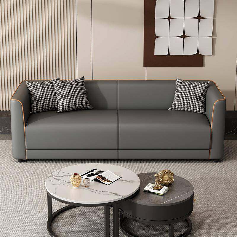 沙发小户型客厅简易出租房服装店休息区接待猫爪皮双人三人位家用,淘宝优惠券,粉丝福利购,淘宝优惠卷