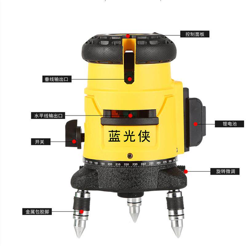 蓝侠红外线2线线5线HED自动打线投线仪可充电带外户易携水光平仪 - 图3