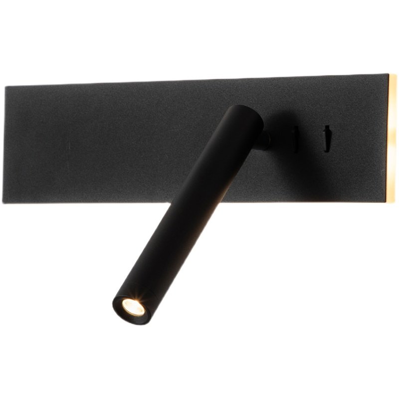 后现代简约LED壁灯极简创意长条形装饰墙壁灯酒店卧室床头阅读灯 - 图3