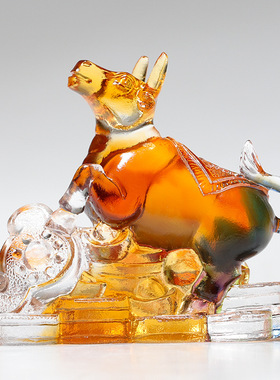 琉璃十二生肖摆件全套12生肖鼠牛虎兔龙蛇马羊猴鸡狗猪工艺品礼品