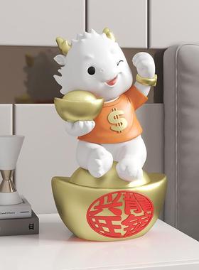 招QHQ客龙定兴旺龙宝宝桌面摆件厅财电视柜酒柜玄桌面装饰关品