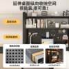 Desktop storage rack, perforated board storage rack, bedroom desk, integrated computer desk, vertical multi-layer bookshelf