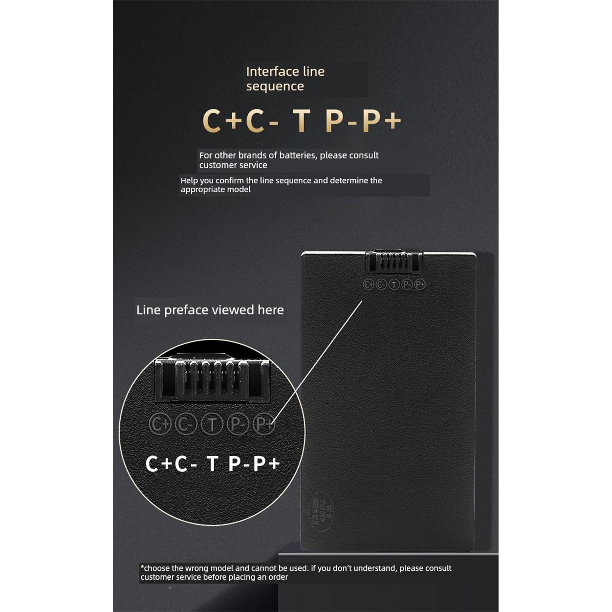 电池用于卢克指纹锁V5ax/V5Air/S50/S50/S5锂0MMF/S50MpUSCro等 - 图0