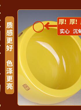 聚宝盆摆件招聚财陶财瓷家存用钱陶瓷米缸八DWHJBP方来财店铺罐开