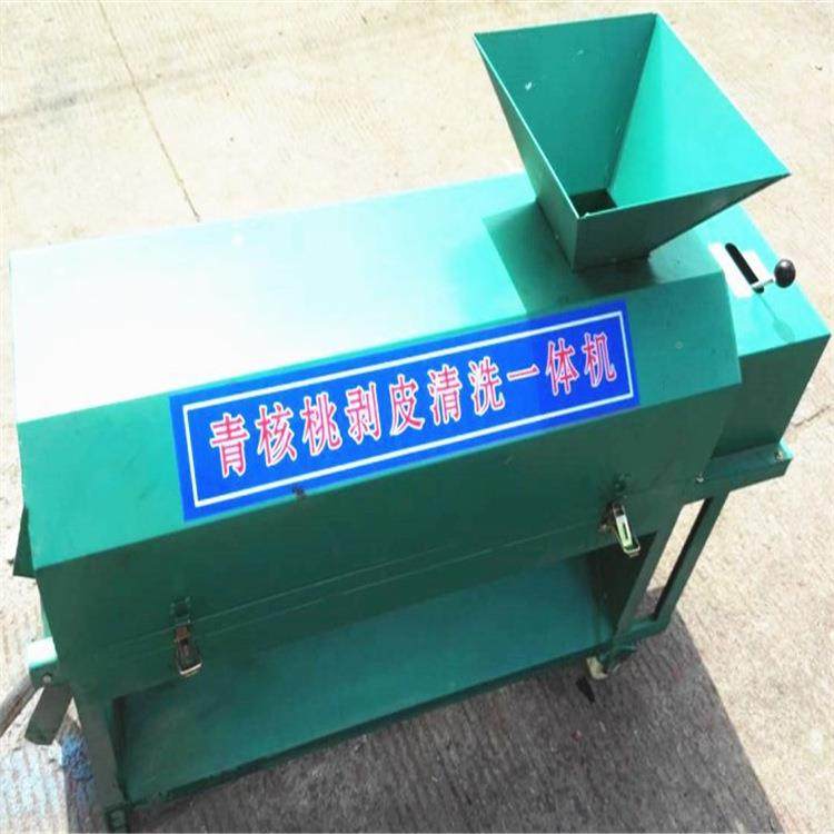 直销青核桃脱皮机青家用核桃剥机鲜核TOS桃清洗去青皮皮机 - 图0