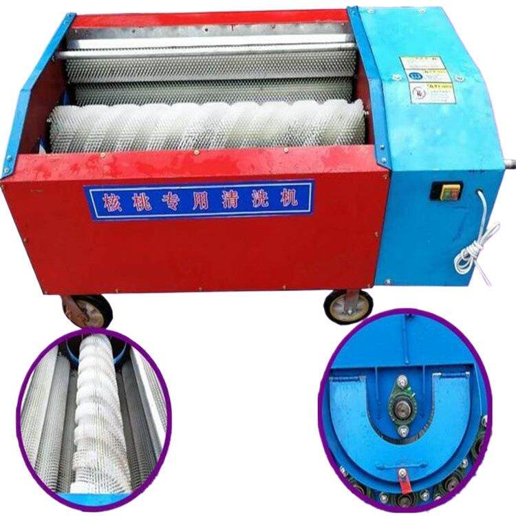 直销青核桃脱皮机青家用核桃剥机鲜核TOS桃清洗去青皮皮机 - 图3