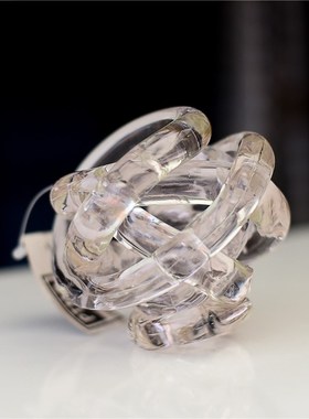 欧式创意艺术彩色玻璃摆件办公桌家居客厅台面装饰乔迁礼品11-