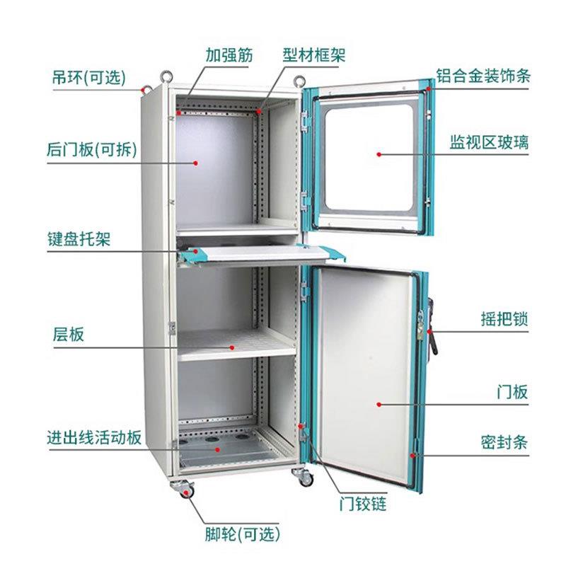 PC computer cabinet thick monitoring chassis Wei cabinet machine all-in-one machine plus network cabinet industrial machine IEZ cabinet imitation PC computer