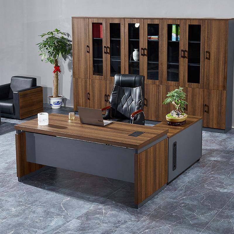 桌总裁板桌老简主任经2/21理大班台办公桌椅子组合约现代办公室单,淘宝优惠券,粉丝福利购,淘宝优惠卷