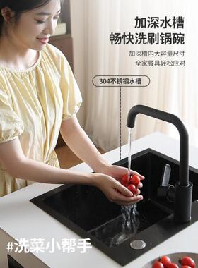 现代原风岛台餐桌台房一体家用可伸缩导实木木小户型厨多ZG-80938