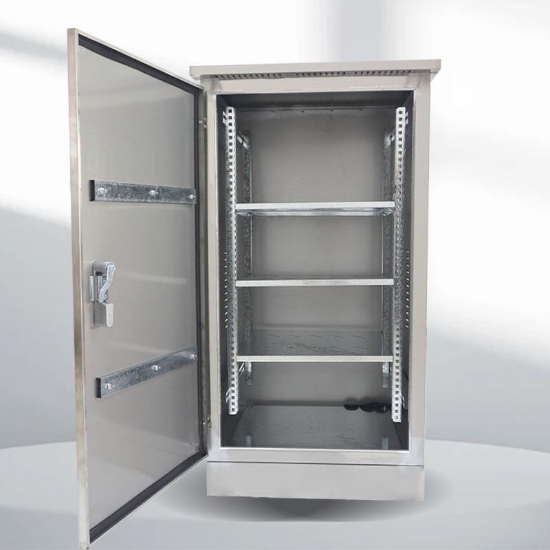 Outdoor cabinet box rain-proof stainless steel wall-mounted network cabinet monitoring network communication chassis room water-proof equipped with UWU electroweak