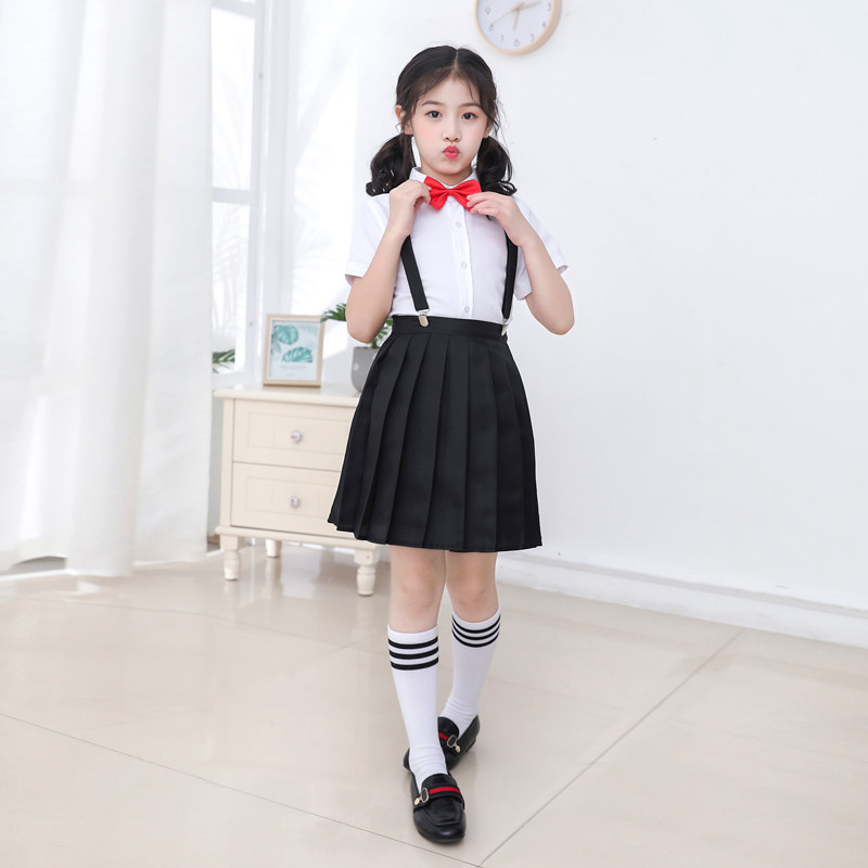 女童半身裙2022新款儿春装百褶裙学生春夏短裙大童女孩学院风裙子,淘宝优惠券,粉丝福利购,淘宝优惠卷