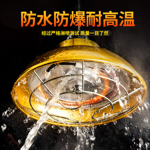 卤素保温灯养殖场专用仔猪小鸡育雏灯兽用取暖灯罩加热灯泡猪场用 - 图0