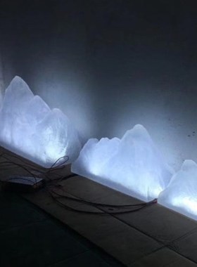 庭院园林中庭楼梯间玄关端景枯山水造景装置艺术假山石摆件定制做