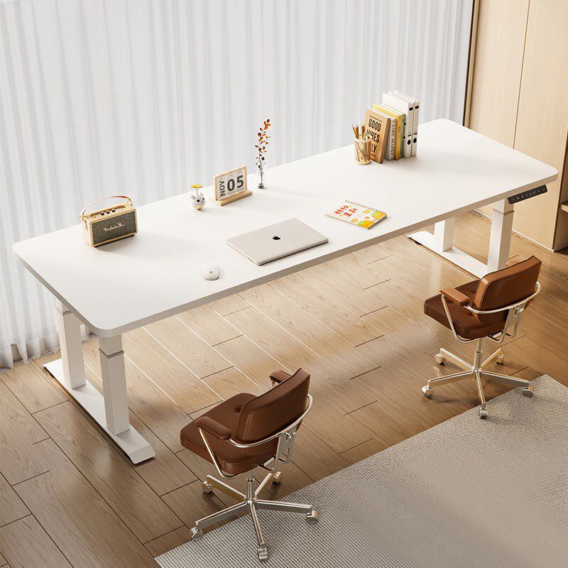 电动升降桌腿家用卧室电脑桌书桌实木双人大尺寸站立式工作台桌子,淘宝优惠券,粉丝福利购,淘宝优惠卷