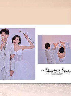 相框摆台照片定制洗婚纱照全家福相片做成水晶创意摆件加打印相册
