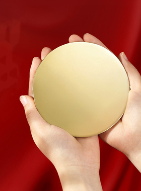 铜结婚铜镜八卦镜仿古小怀镜压腰圆形新娘随身小铜镜子